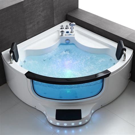 China Two Person Luxury Hot Tub Acrylic Jacuzzi Whirlpool Jetted ...