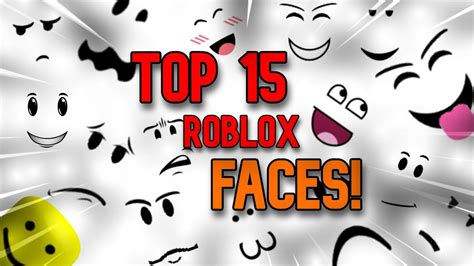 Roblox Faces List