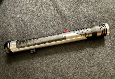 One Replicas SSQY Qui-gon Jinn Super Stunt Lightsaber Hilt DIY - Etsy