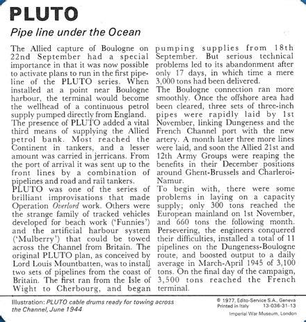 Operation Pluto Gallery | Trading Card Database