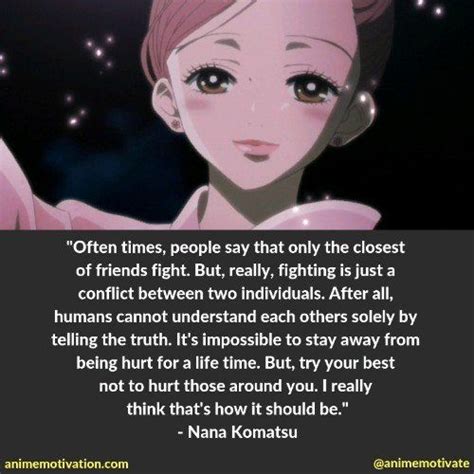 23 Anime Quotes From NANA About Life And Romance | Nana quotes, Anime ...