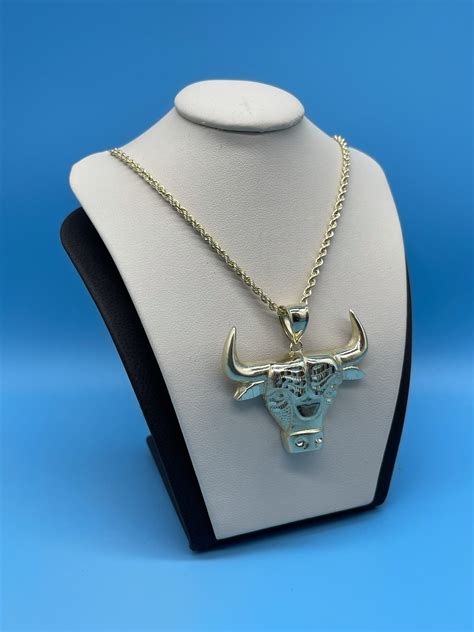 10KT Gold Bull Pendant Set – VJ Diamond Sanford Orlando