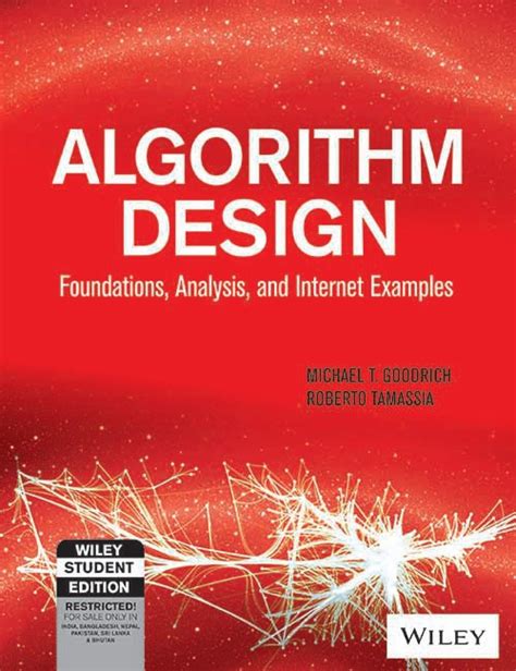 Algorithm Design : Foundations, Analysis And Internet Examples 1 Edition - Buy Algorithm Design ...