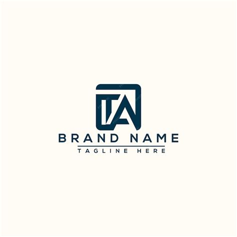 Premium Vector | TA Logo Design Template Vector Graphic Branding Element