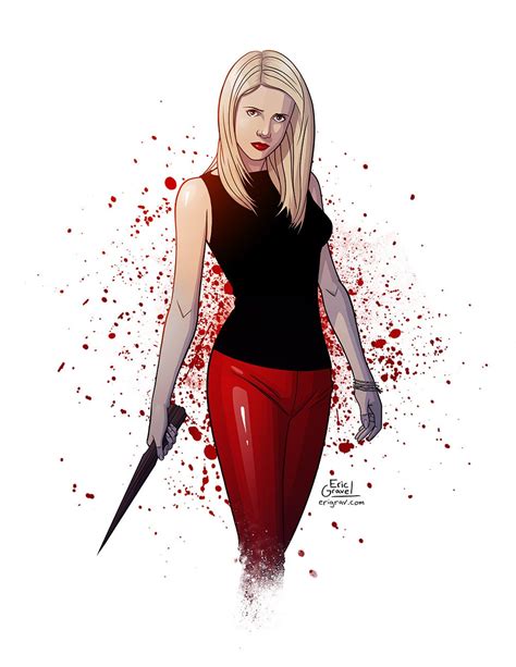 Buffy the Vampire Slayer Fan Art Print - Etsy