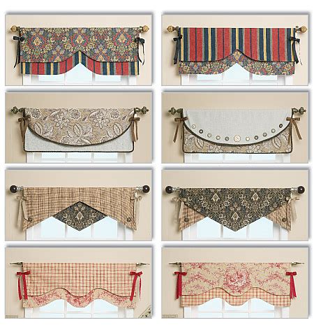 Butterick 5582 Reversible Window Valance