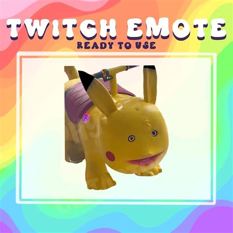 Cursed Pikachu Meme Funny Reaction Emote for Twitch - Etsy