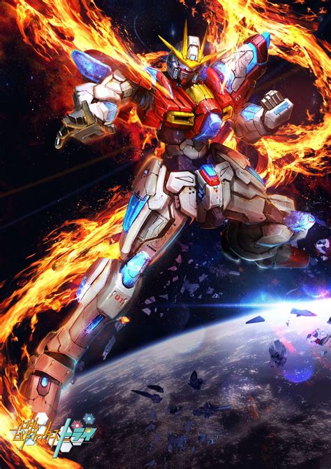 Burning Gundam Wallpapers - Top Free Burning Gundam Backgrounds - WallpaperAccess