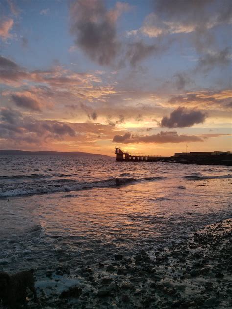 Galway bay at sunset : r/ireland