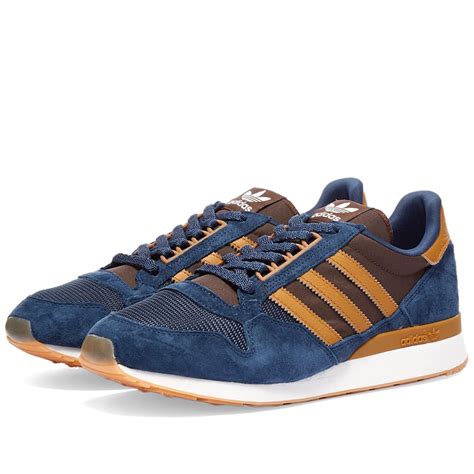 Adidas Zx 500 Crew Navy, Mesa & Brown | END. (US)