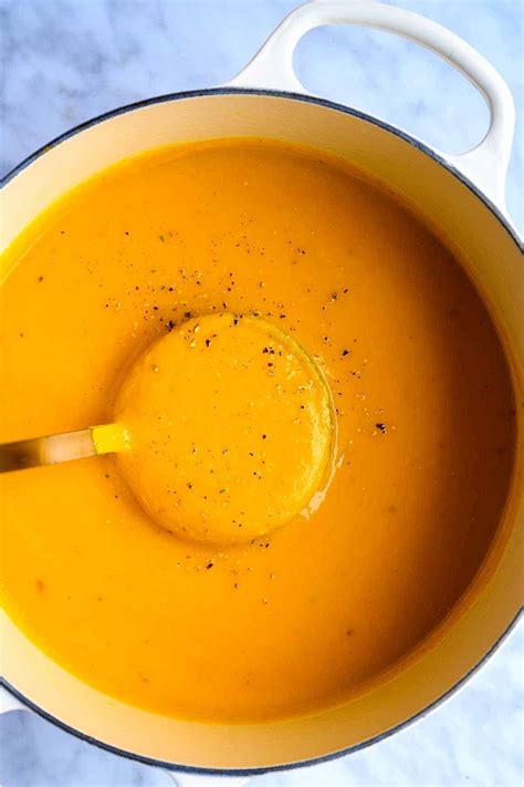 Easy Roasted Butternut Squash Soup Recipe