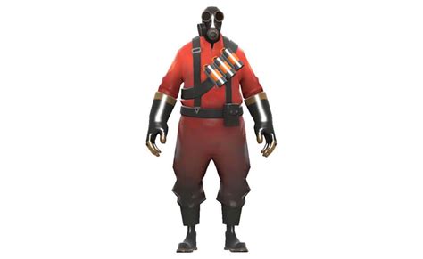 Team Fortress 2 | Red Pyro Minecraft Skin