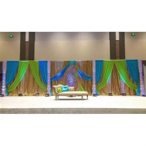 Weddings Wedding Stage Backdrop at Rs 15/square feet in Bhayandar | ID: 21225887891