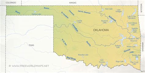 Mountains In Oklahoma Map – Interactive Map