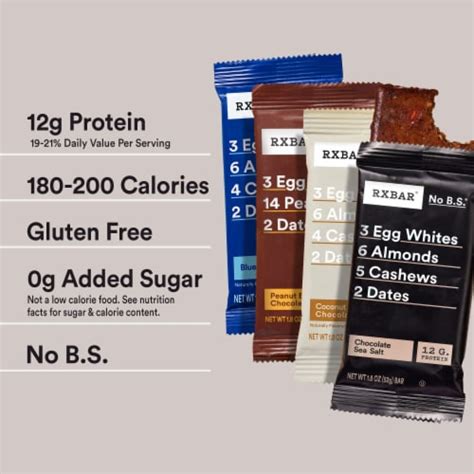 RXBAR Protein Bars Variety Pack, 10 ct - Kroger