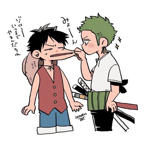 One Piece Zoro X Luffy