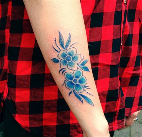 27 Beautiful Blue Ink Tattoo Designs - TattooBlend