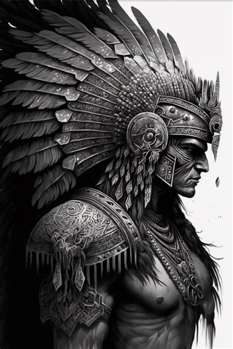 Aztec eagle warrior dynamic ai aztec concept fantasy – Artofit