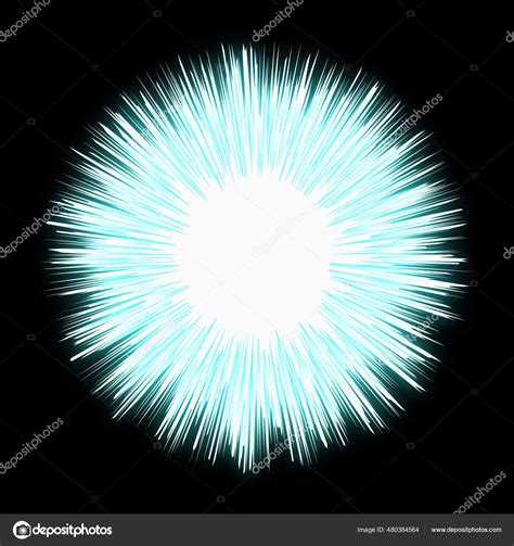 Explosion Effect Background Vector Illustration Stock Vector Image by ...