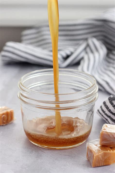 Homemade Caramel Syrup - One Sweet Appetite