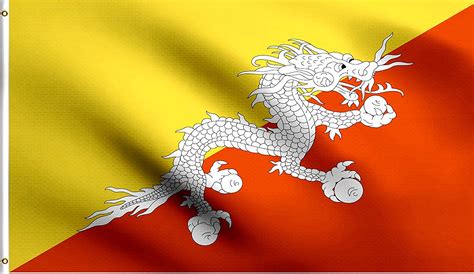 Bhutan flag | Flag of Bhutan | Bhutans national symbol | always bhutan