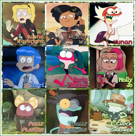 Amphibia characters w/ 5-letter names: Who's your favorite? : r/amphibia