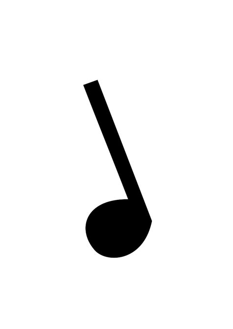 Single Black Musical Notes - ClipArt Best