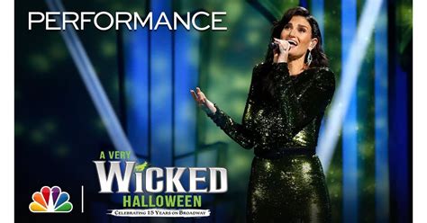 "Defying Gravity" by Idina Menzel | Wicked Halloween Special Performance Videos | POPSUGAR ...