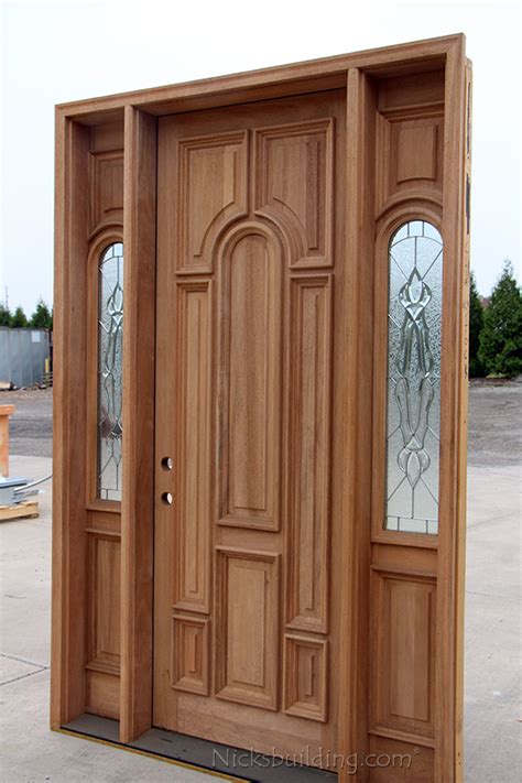 Solid Wood Exterior Doors on Sale