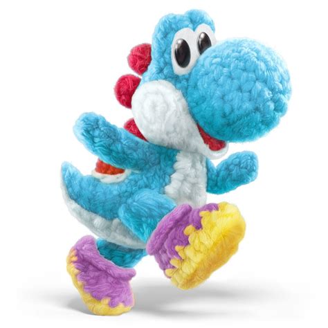 Yoshi's Woolly World + Light Blue Yarn Yoshi Amiibo [Nintendo Wii U] — MyShopville