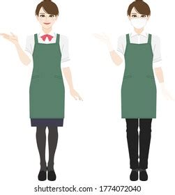 Set Illustrations Clerk Uniforms Store Clerk Stock Vector (Royalty Free) 1774072040 | Shutterstock