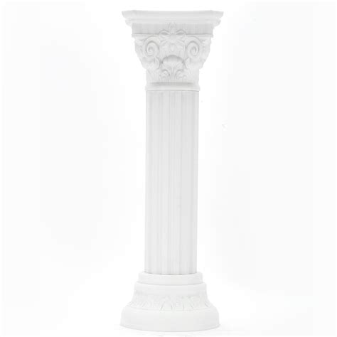 Astoria Grand Shakopee Roman Plastic 4 Piece Pillars Column Set | Wayfair