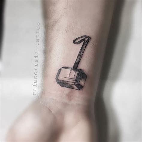 Details more than 91 simple thor's hammer tattoo - in.cdgdbentre