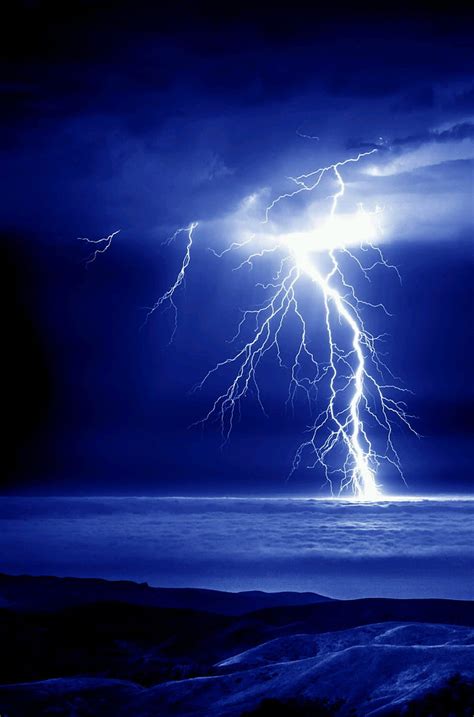 Real Lightning Storm Wallpaper