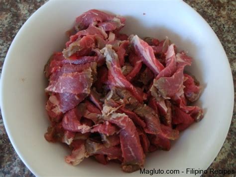 Filipino Recipe Pigar Pigar (Beef Stirfry) « Magluto.com - Filipino ...