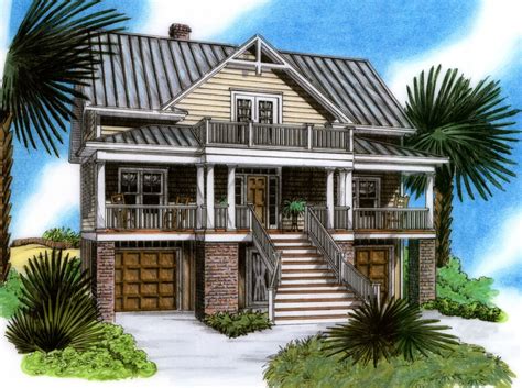 Advantages Of Coastal House Plans Elevated - House Plans