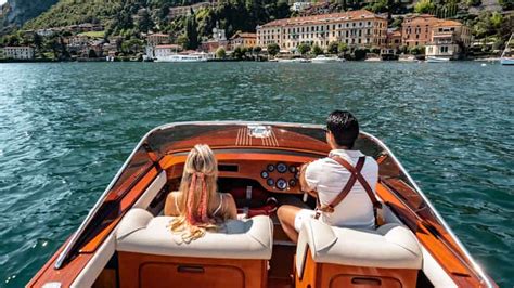 Lake Como: Classic Speedboat Private Tour | GetYourGuide