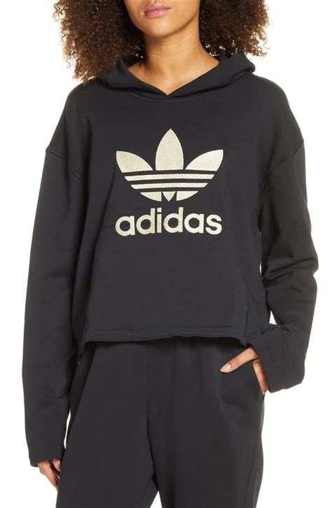 Adidas Originals Logo Appliqué Hoodie | Shop the Best Loungewear For Women 2020 | POPSUGAR ...