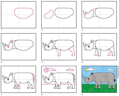 How To Draw A Rhino - Apartmentairline8