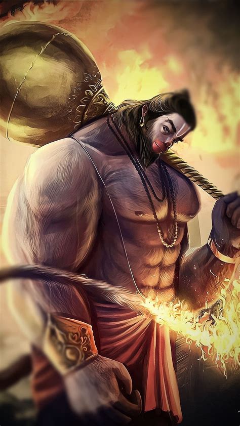 Animation Bodybuilder Hanuman Hd Wallpaper - Infoupdate.org