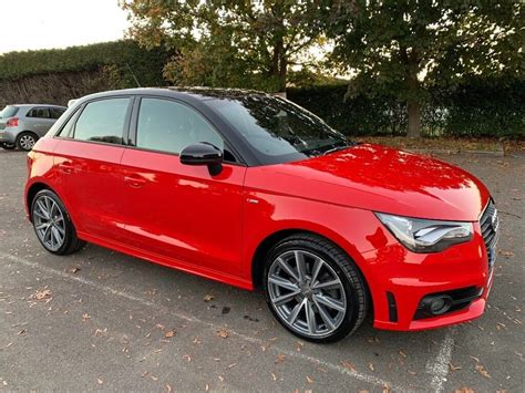 Audi A1 S Line Style Edition - automatic - red with black roof. 28500miles, 64 plate, single ...