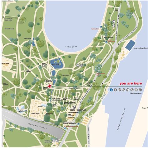 Royal Botanic Gardens Sydney Map – Verjaardag Vrouw 2020