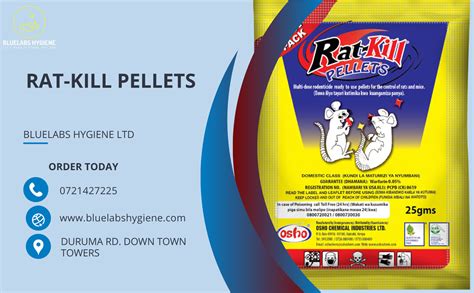 #1 Buy Online Genuine Rat Kill Pellets | BLUELABS HYGIENE LTD