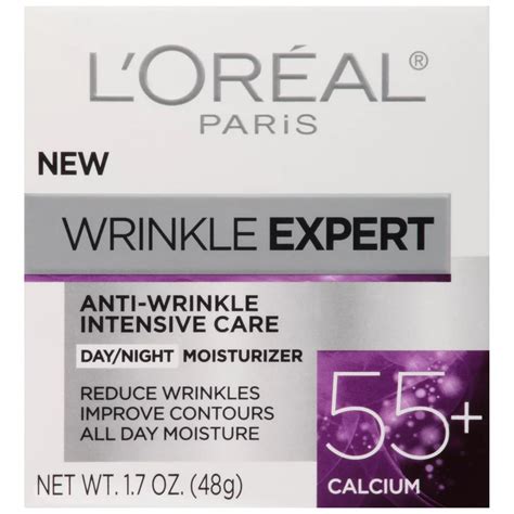 L'Oréal Paris Wrinkle Expert Age 55 Plus Anti-Aging Face Moisturizer ...