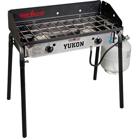 Two Burner Range Camp Gas Stove Propane Cooker Outdoor Portable Camping BBQ Cook | eBay