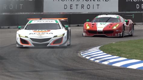 Acura NSX GT3 Nabs First Win in Detroit - Honda-Tech