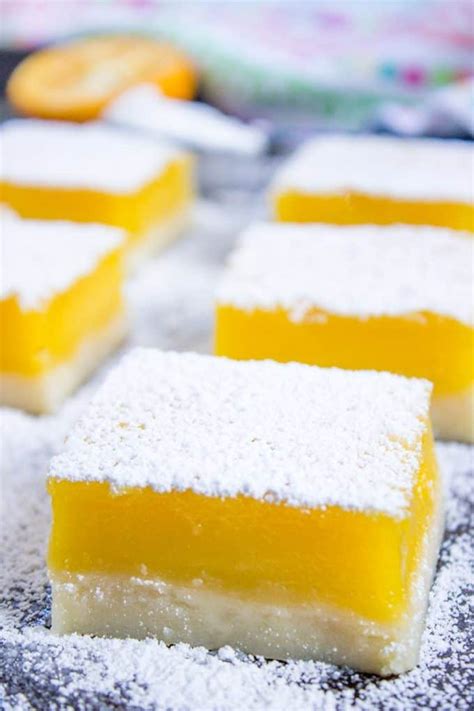 Easy Lemon Bars (5 Ingredients!) - Dinner, then Dessert