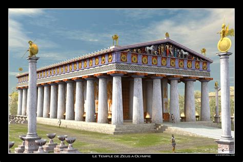 Temple of Zeus at Olympia | Antiikin temppelit Kreikassa/Antic temples ...