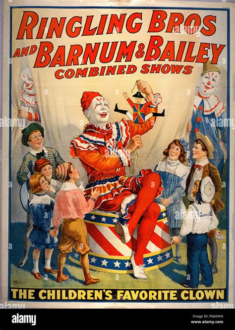 vintage circus poster Stock Photo - Alamy