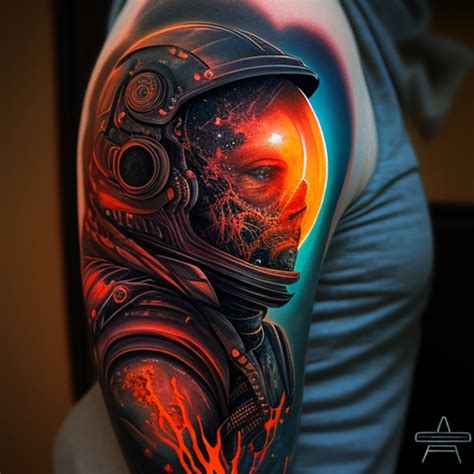 56 Spaceman Tattoo Ideas - TattooClue.com